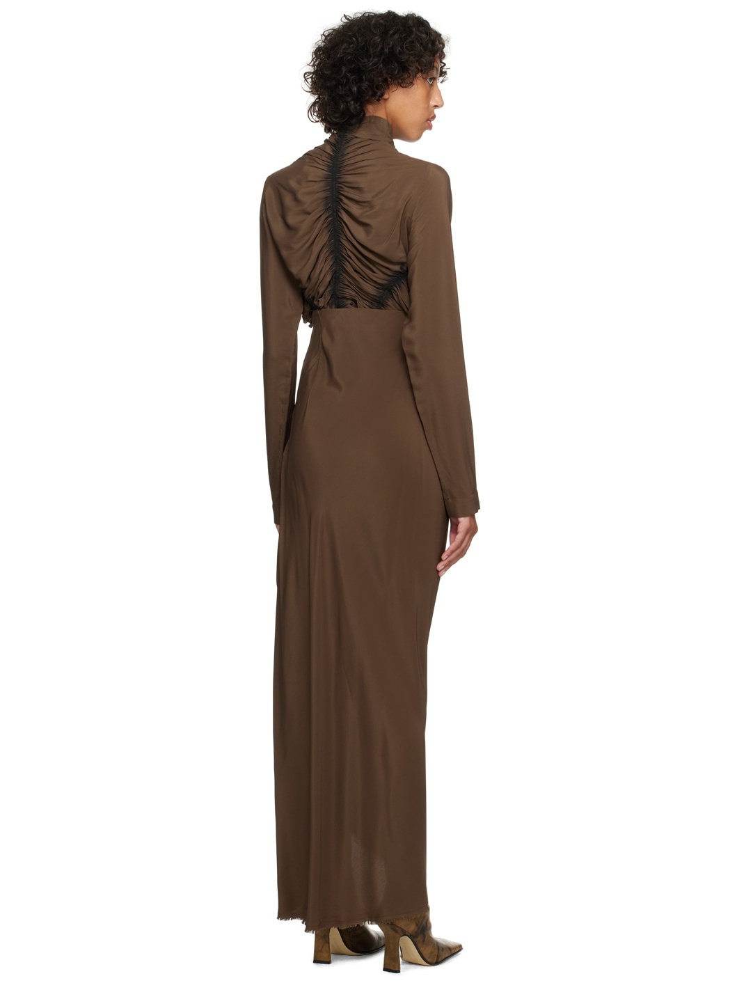 Brown Ze Maxi Skirt - 3