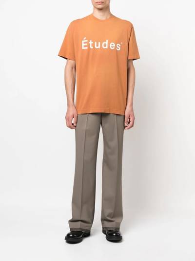 Étude logo-print short-sleeved T-shirt outlook