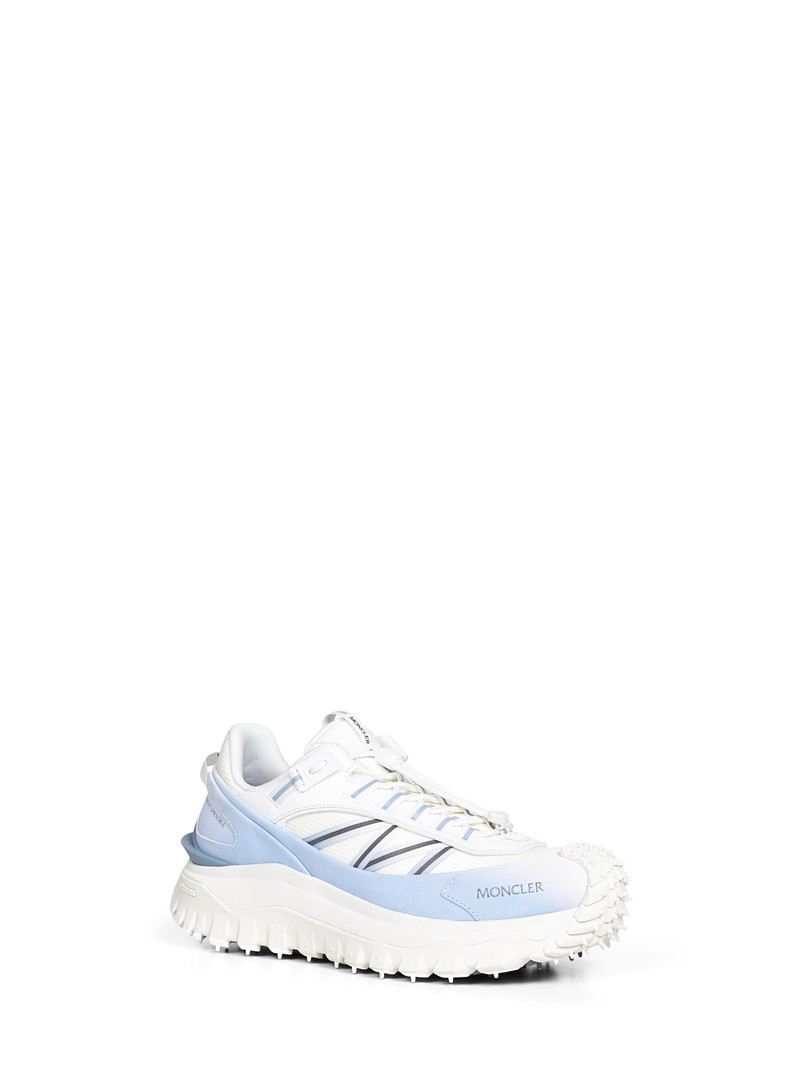 Moncler White and blue Trailgrip sneakers outlook