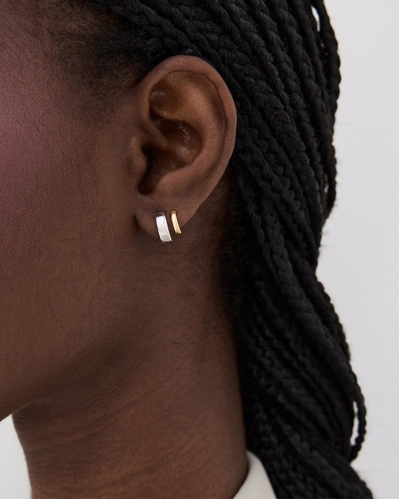 Splendid Shashi Katerina Double Two Toned Earring outlook