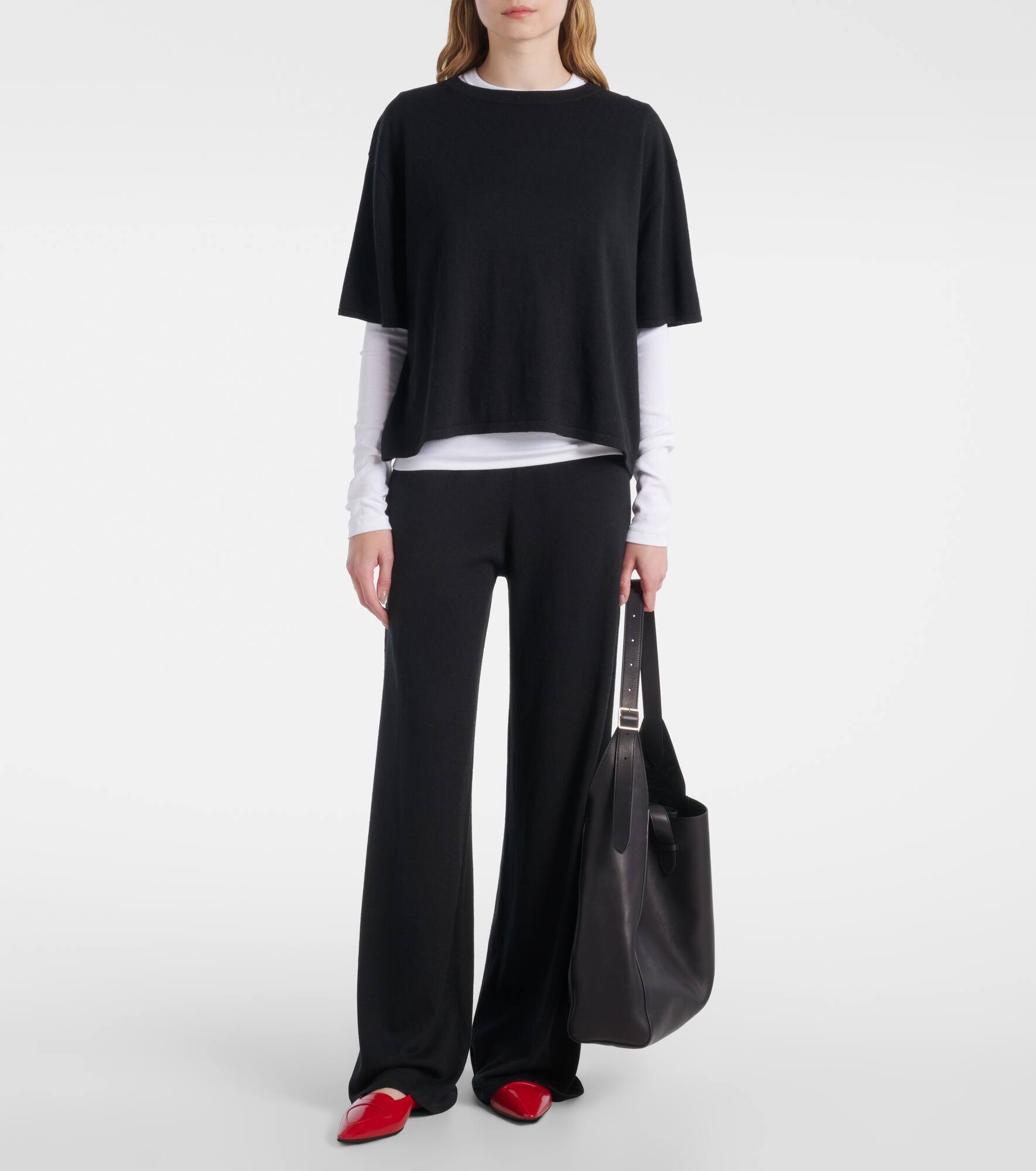 Rubie cotton and cashmere T-shirt - 2
