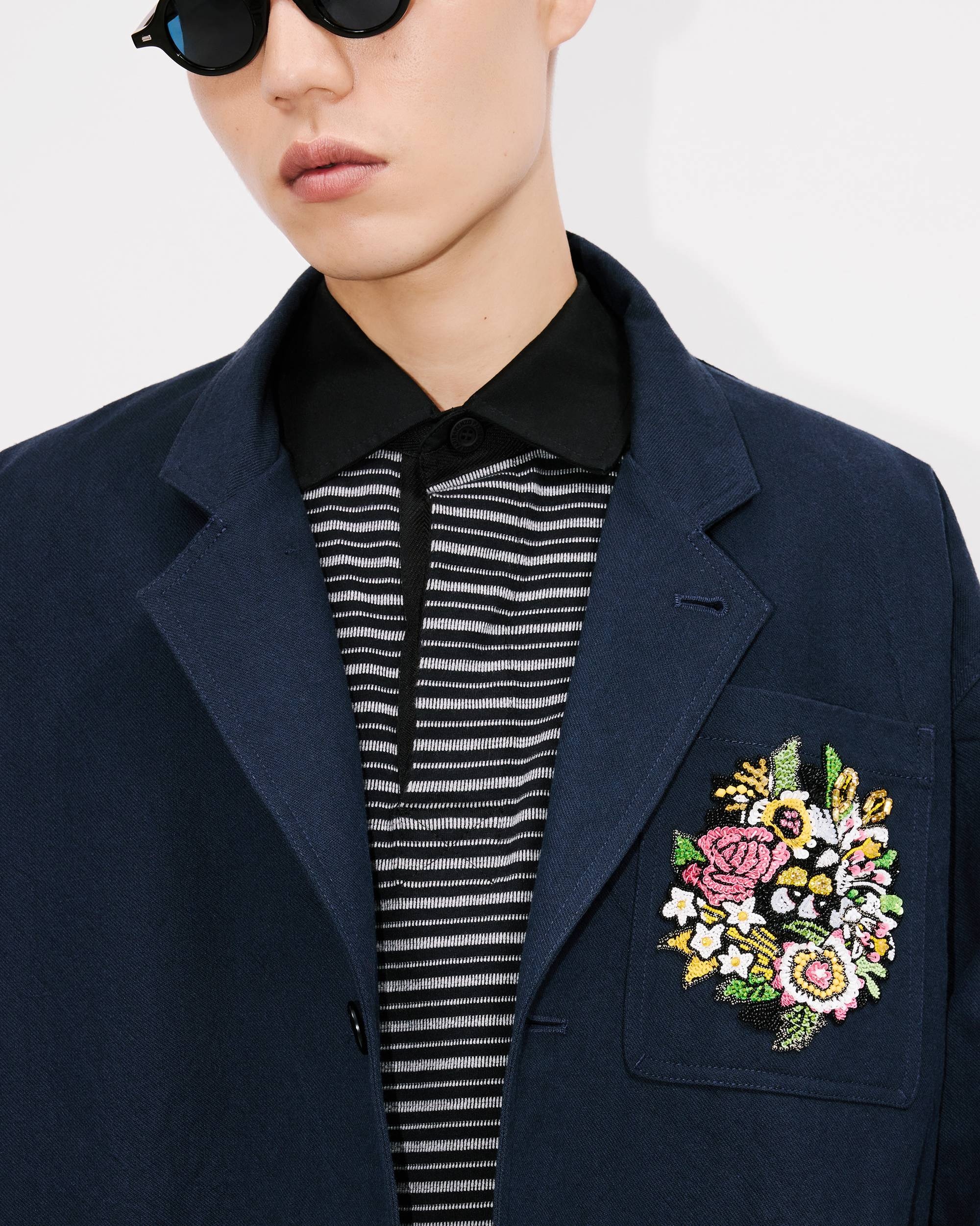 'KENZO by Verdy' embroidered workwear jacket - 8