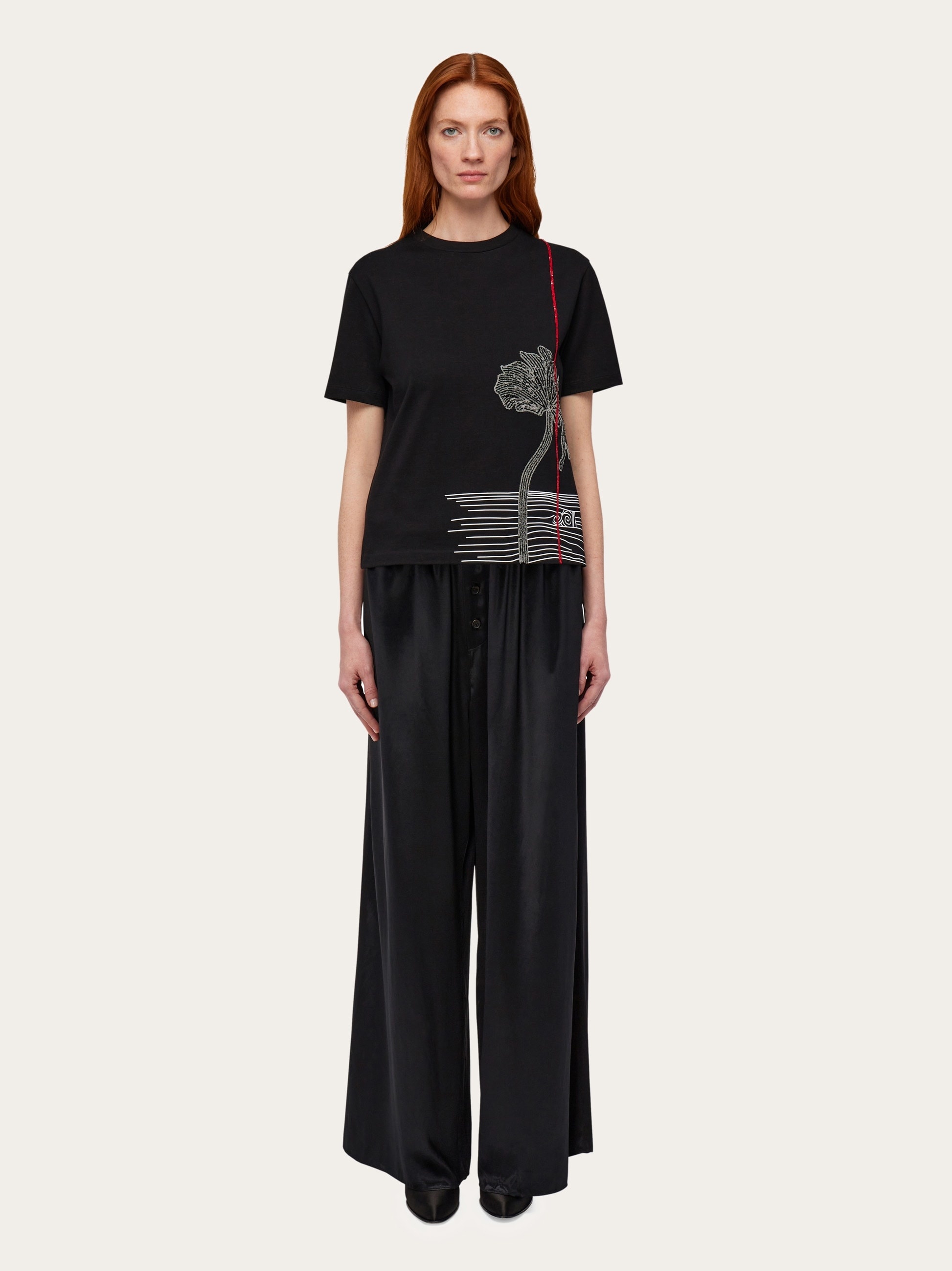 Embroidered t-shirt - 6