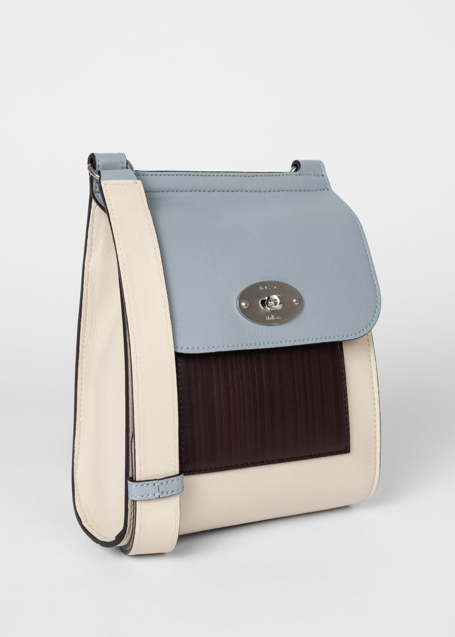 Mulberry x Paul Smith - Cloud Blue Small Antony Bag - 2
