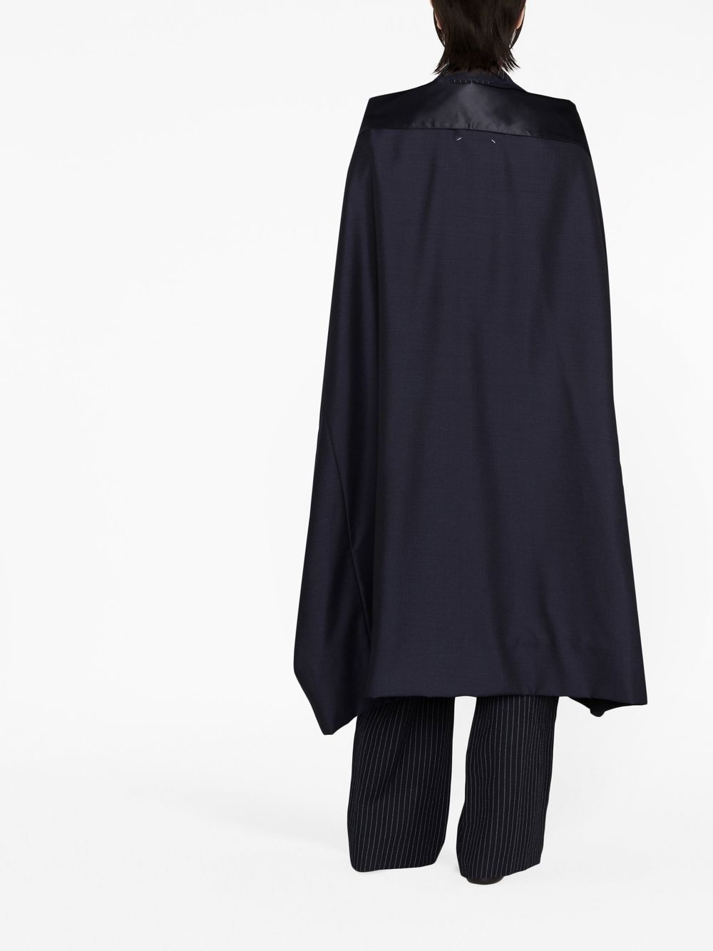 wrapped draped coat - 4