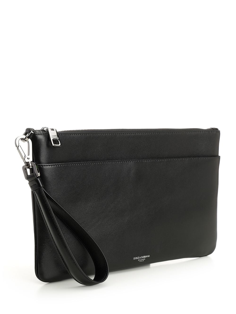 Zip Pouch Small Leather Goods Black - 2
