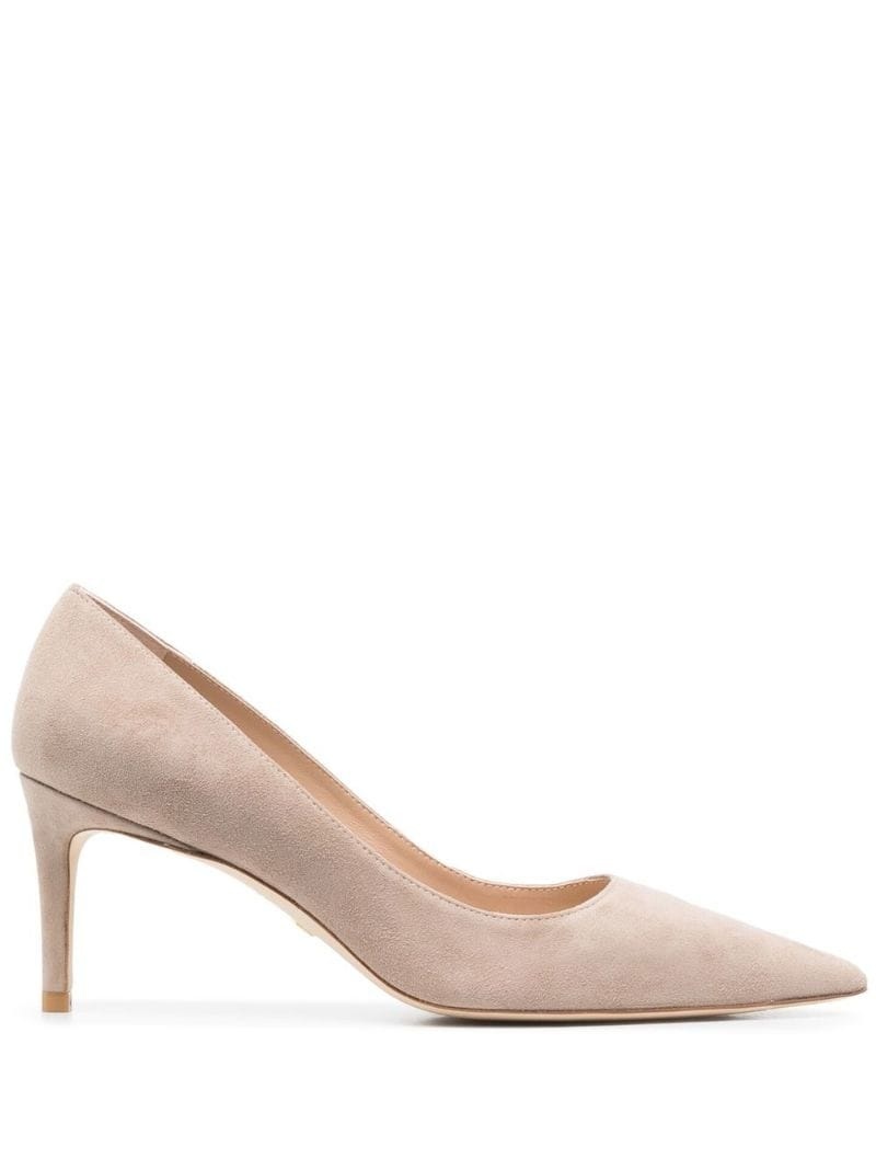 Sue 75mm pointed toe pumps - 1