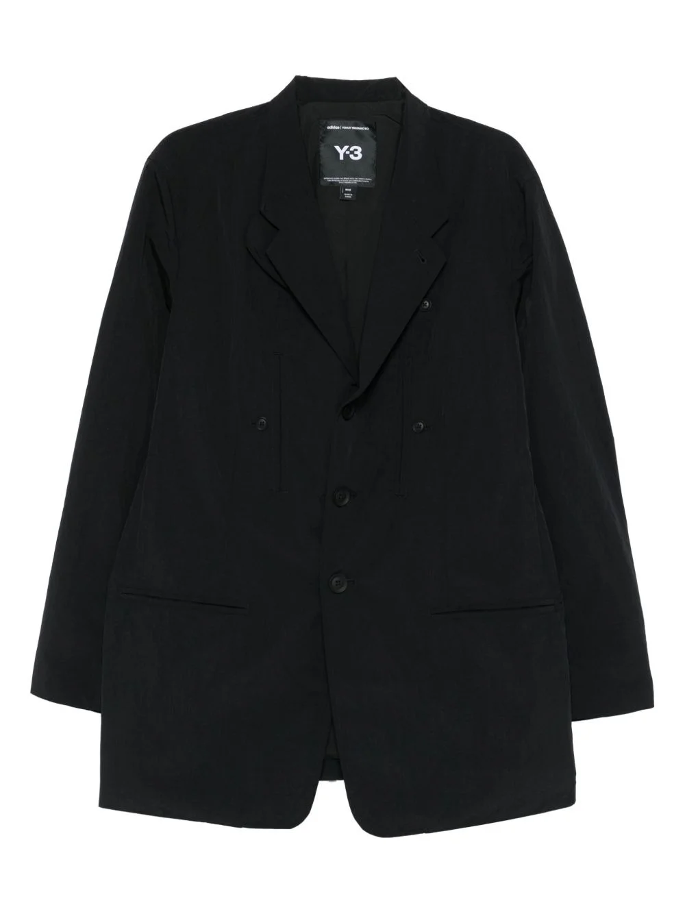 three-button pocket coat - 1