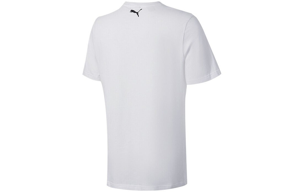 PUMA Team Graphic Tee 'White' 532704-02 - 2