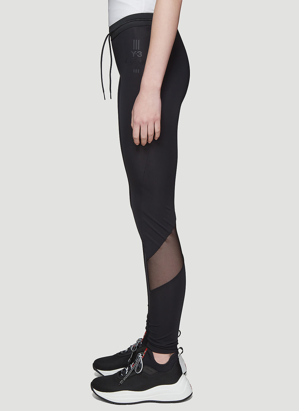 Mesh Panel Leggings - 3