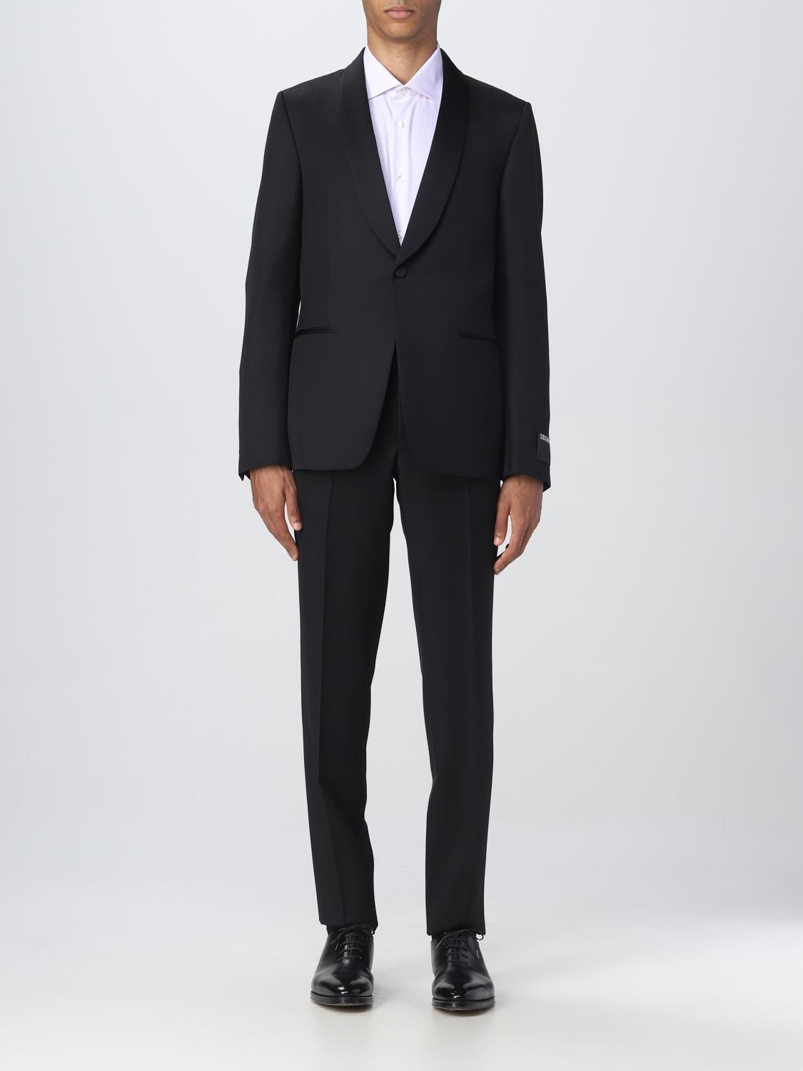 Zegna Suit Men Black - 1