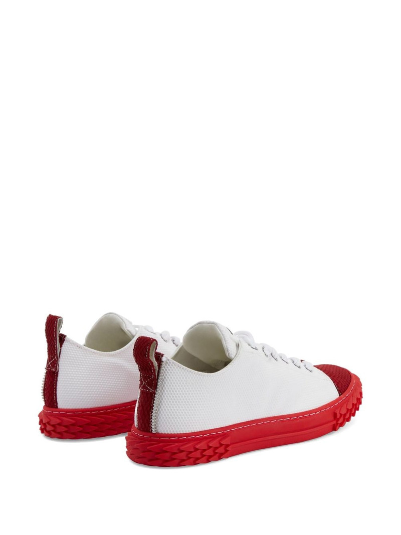 Blabber panelled serrated-sole sneakers 3