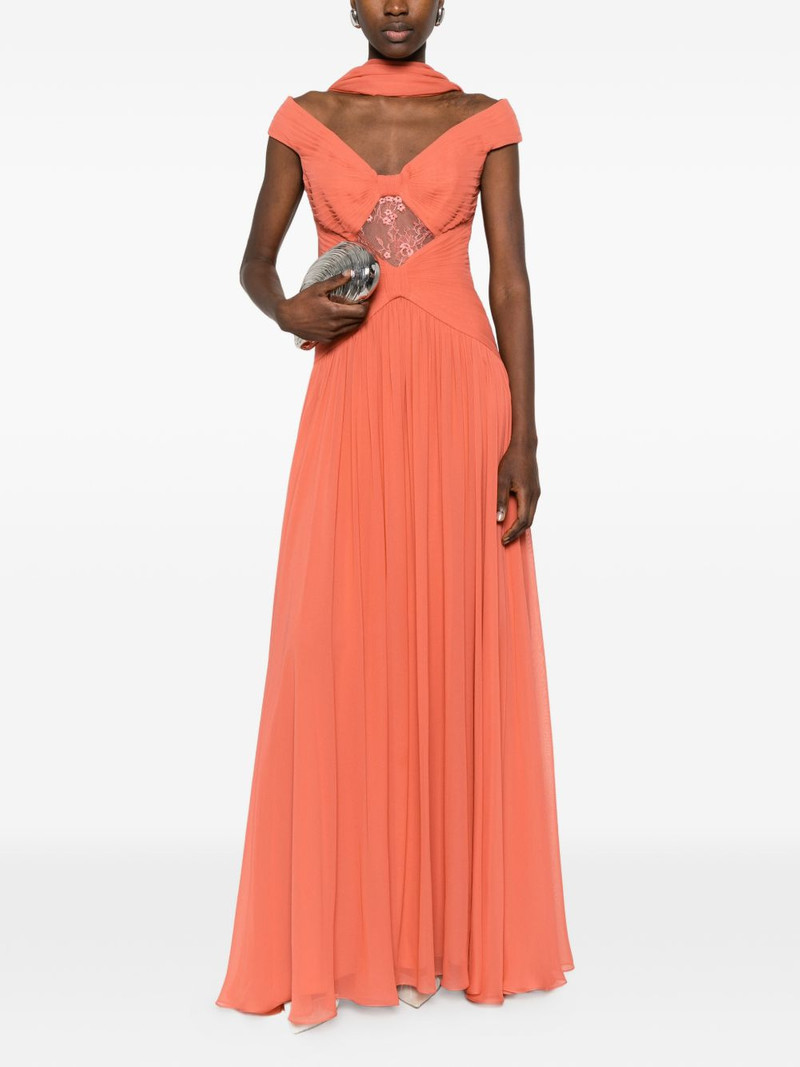 ELIE SAAB embroidered maxi dress (set of two) outlook