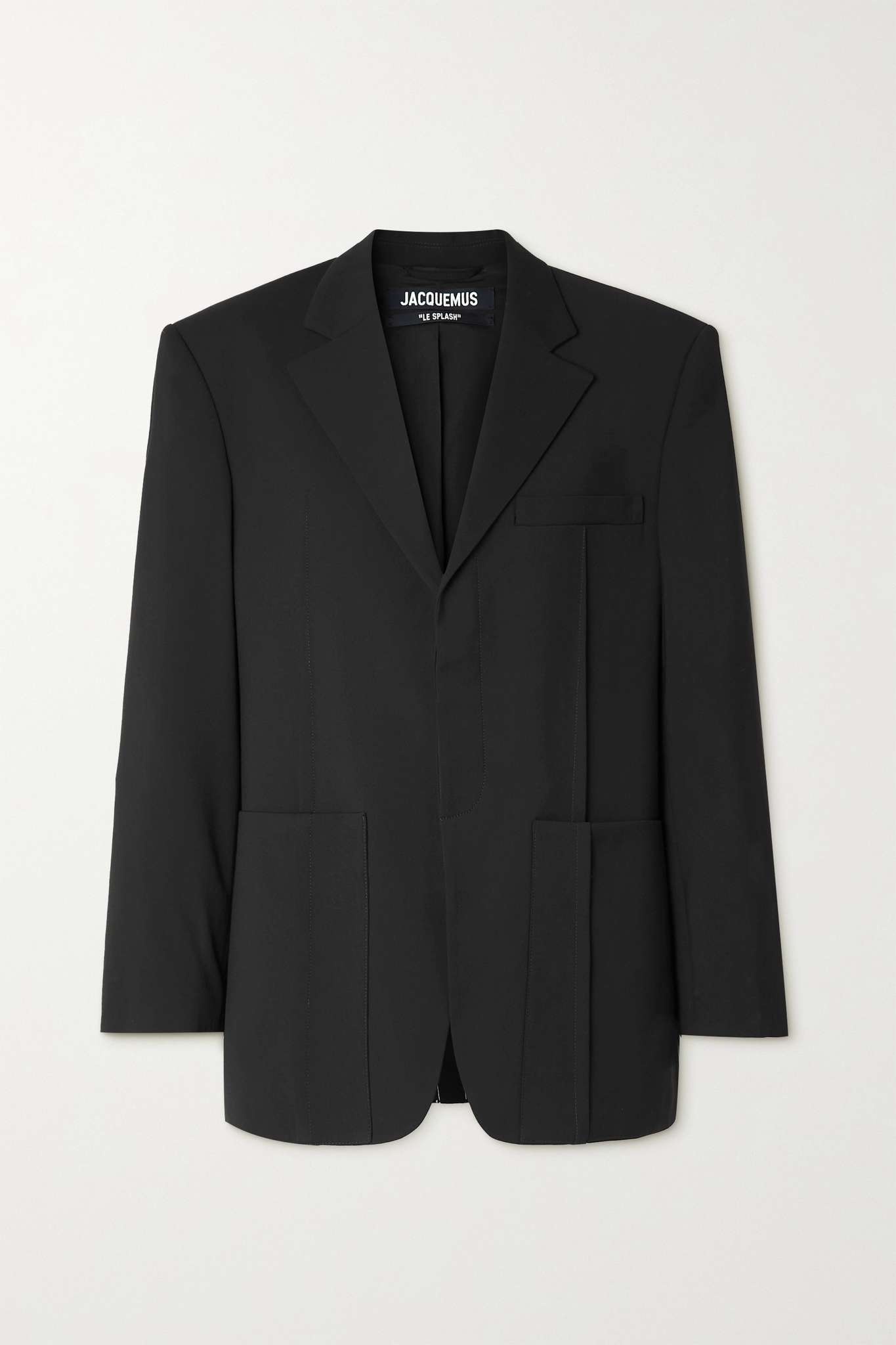 La Veste D'Homme oversized woven blazer - 1