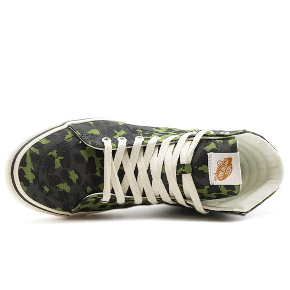 Vans | Comfycush Sk8-HI Shoes 'Leopard / Cactus Scarab' - 3
