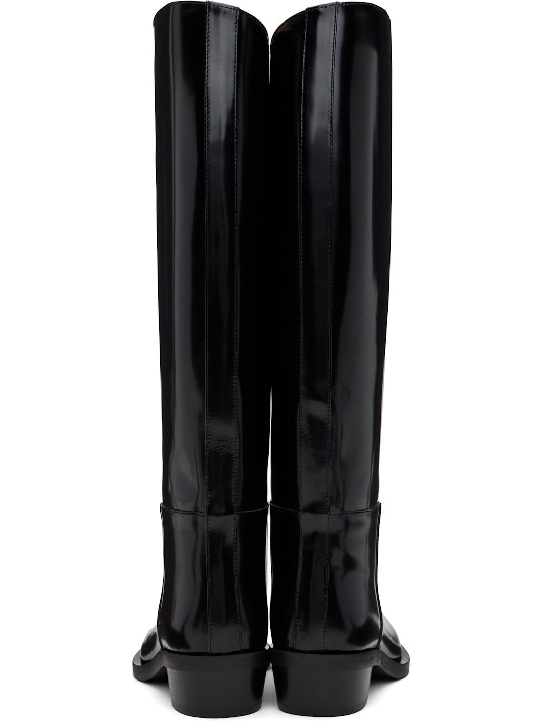 Black Bronco Tall Boots - 2