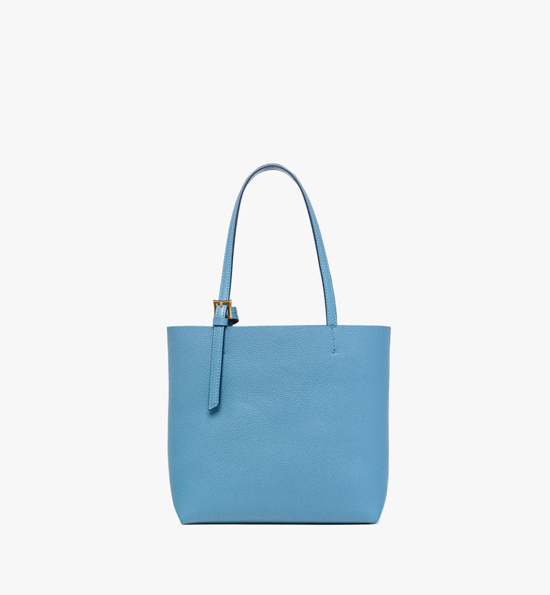 Himmel Shopper in Embossed Logo Leather 5