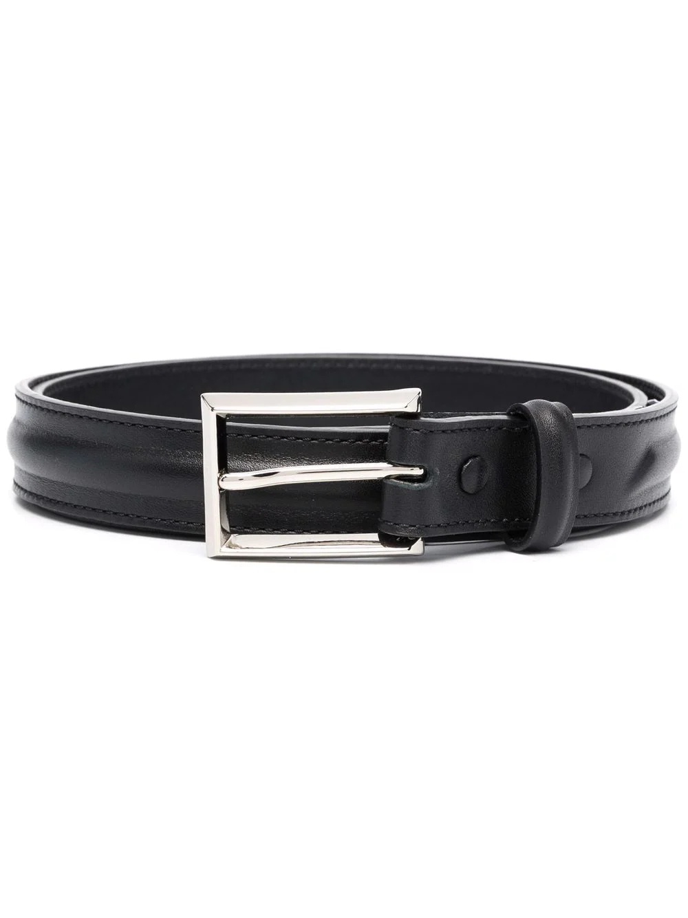 padded leather belt - 1