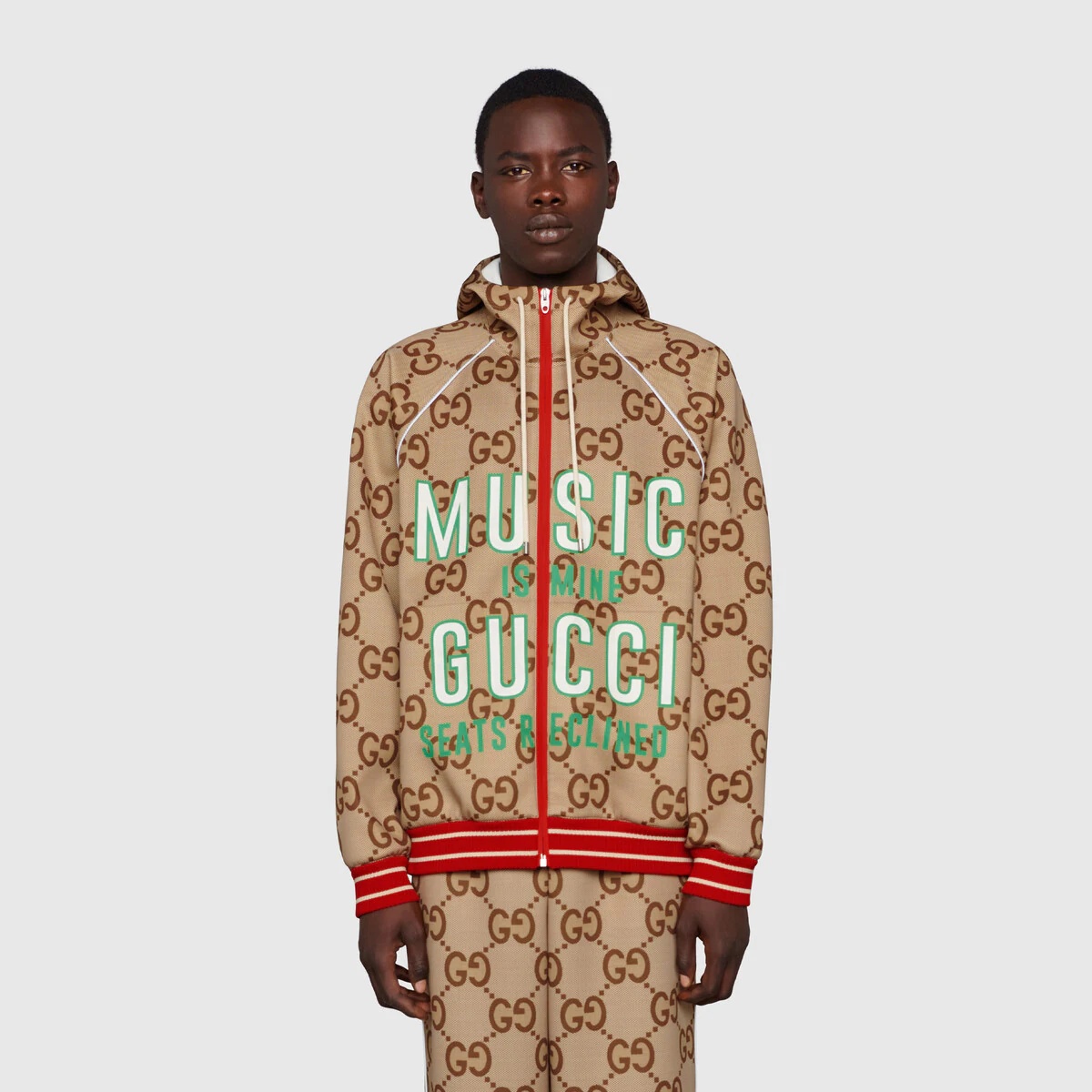 GUCCI Gucci 100 GG neoprene jacket | REVERSIBLE
