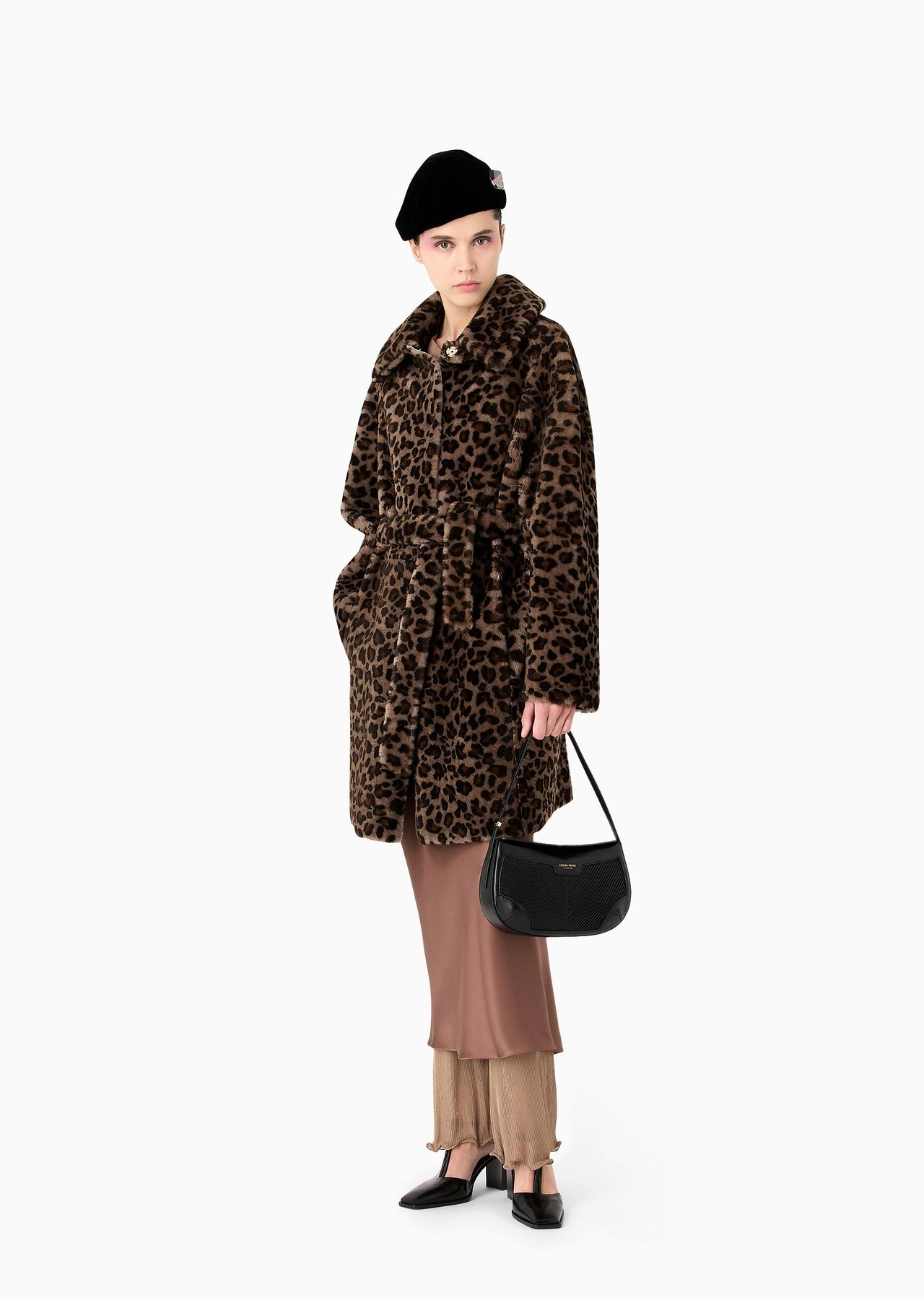 La Prima baguette bag in pleated nappa leather - 6