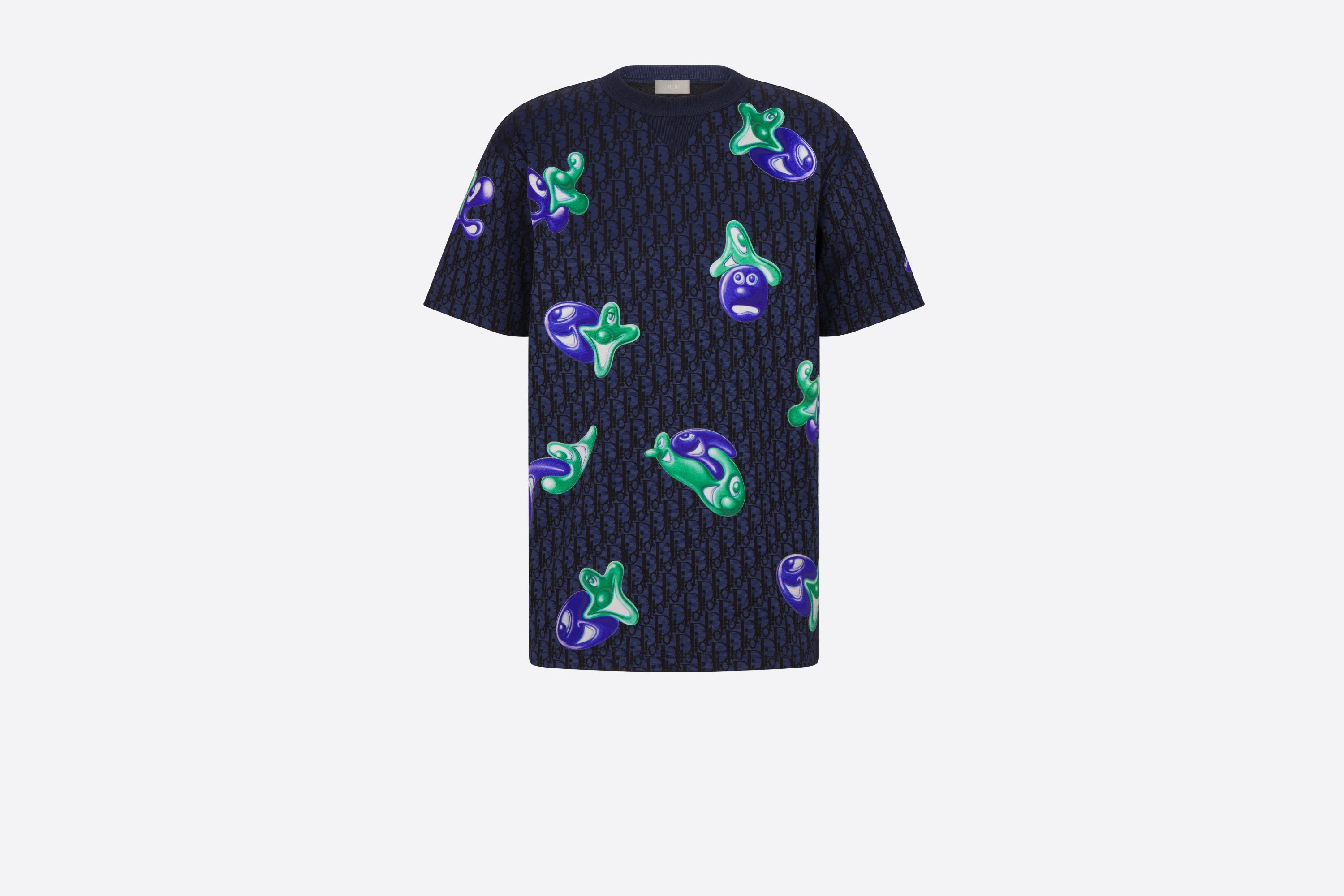 Oversized DIOR AND KENNY SCHARF T-Shirt - 1