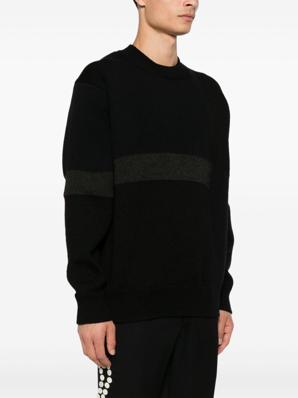ribbed-knit sweater - 3