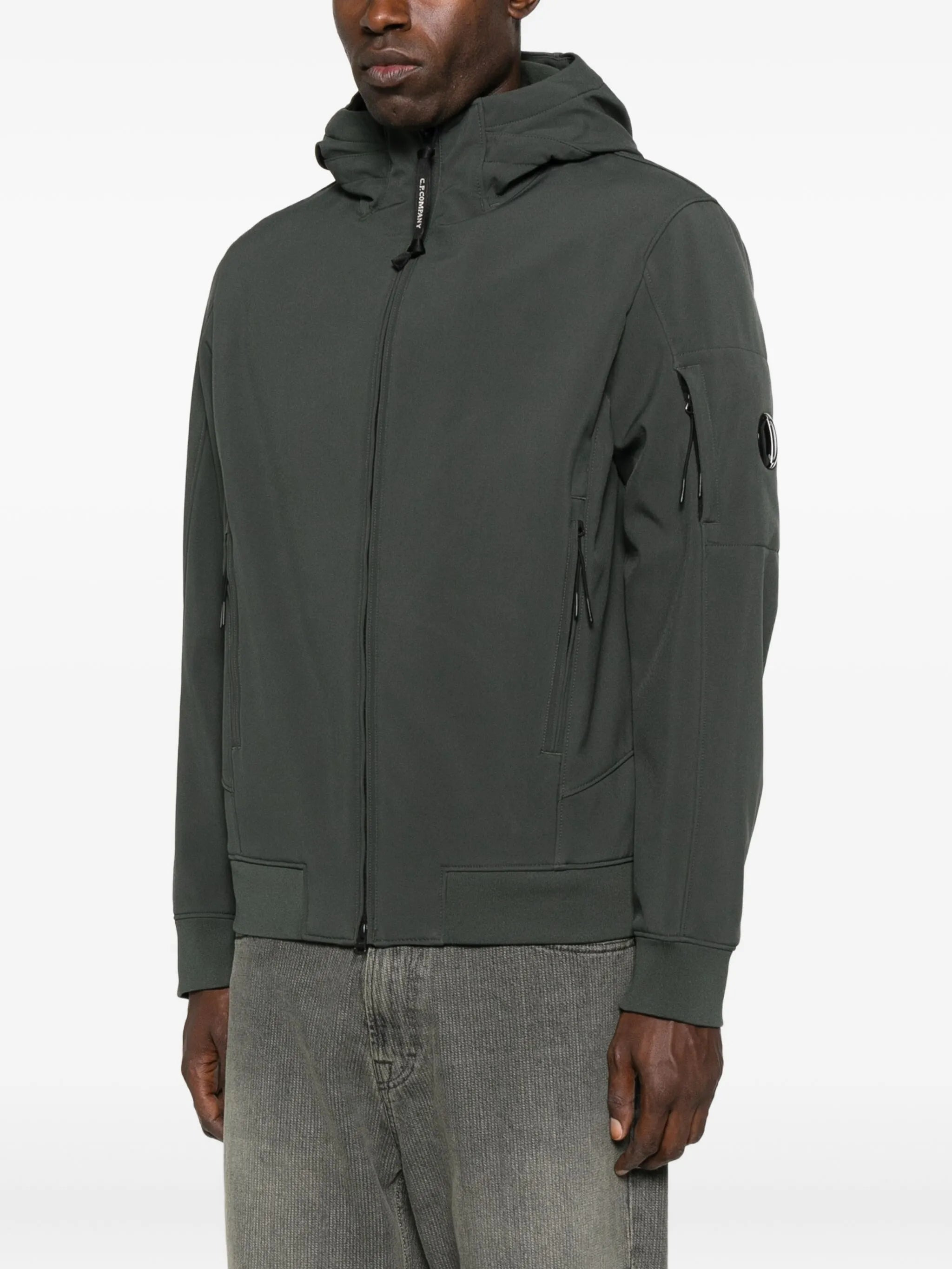 C.p. Company Hooded Zip-front Jacket - 4