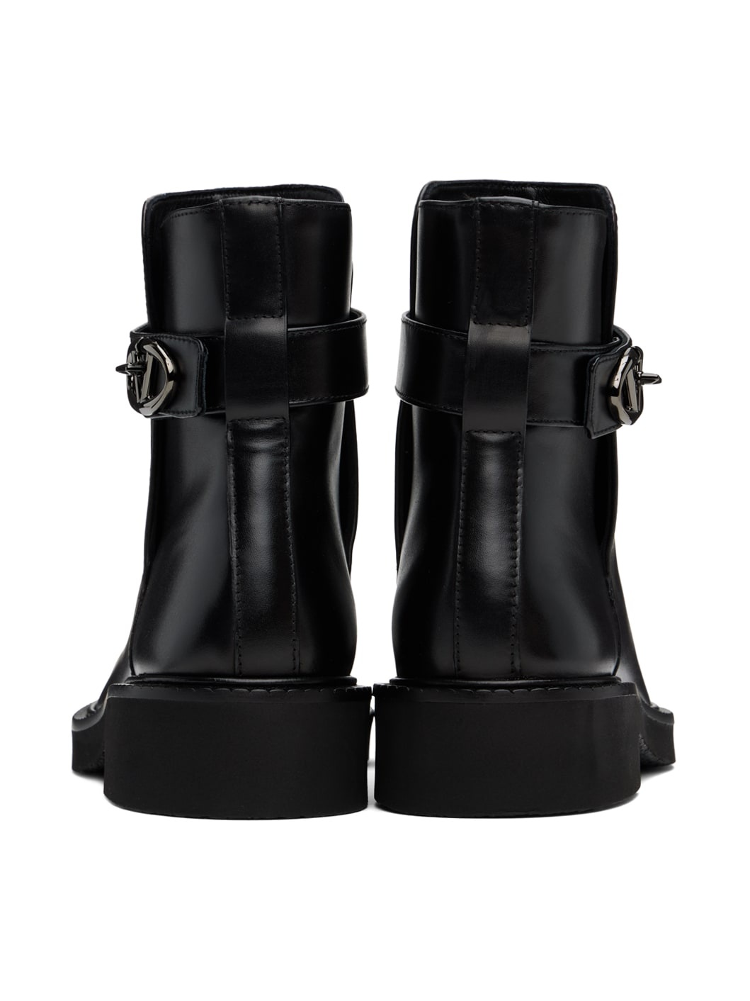 Black VLogo Locker Boots - 2