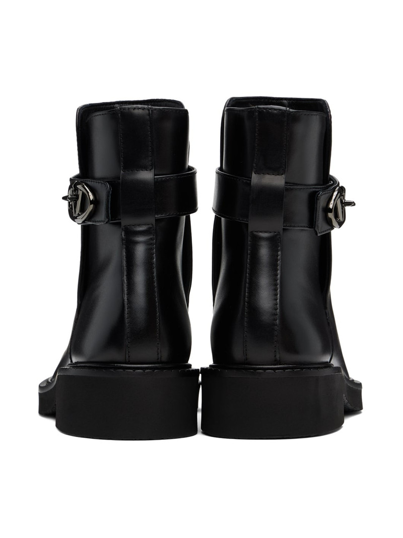 Black VLogo Locker Boots 2