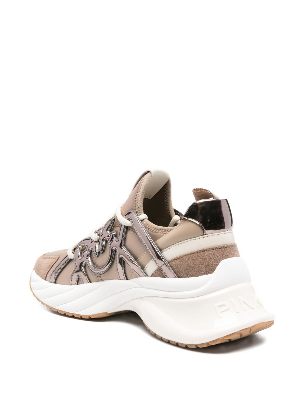 Ariel lace-up low-top sneakers - 3