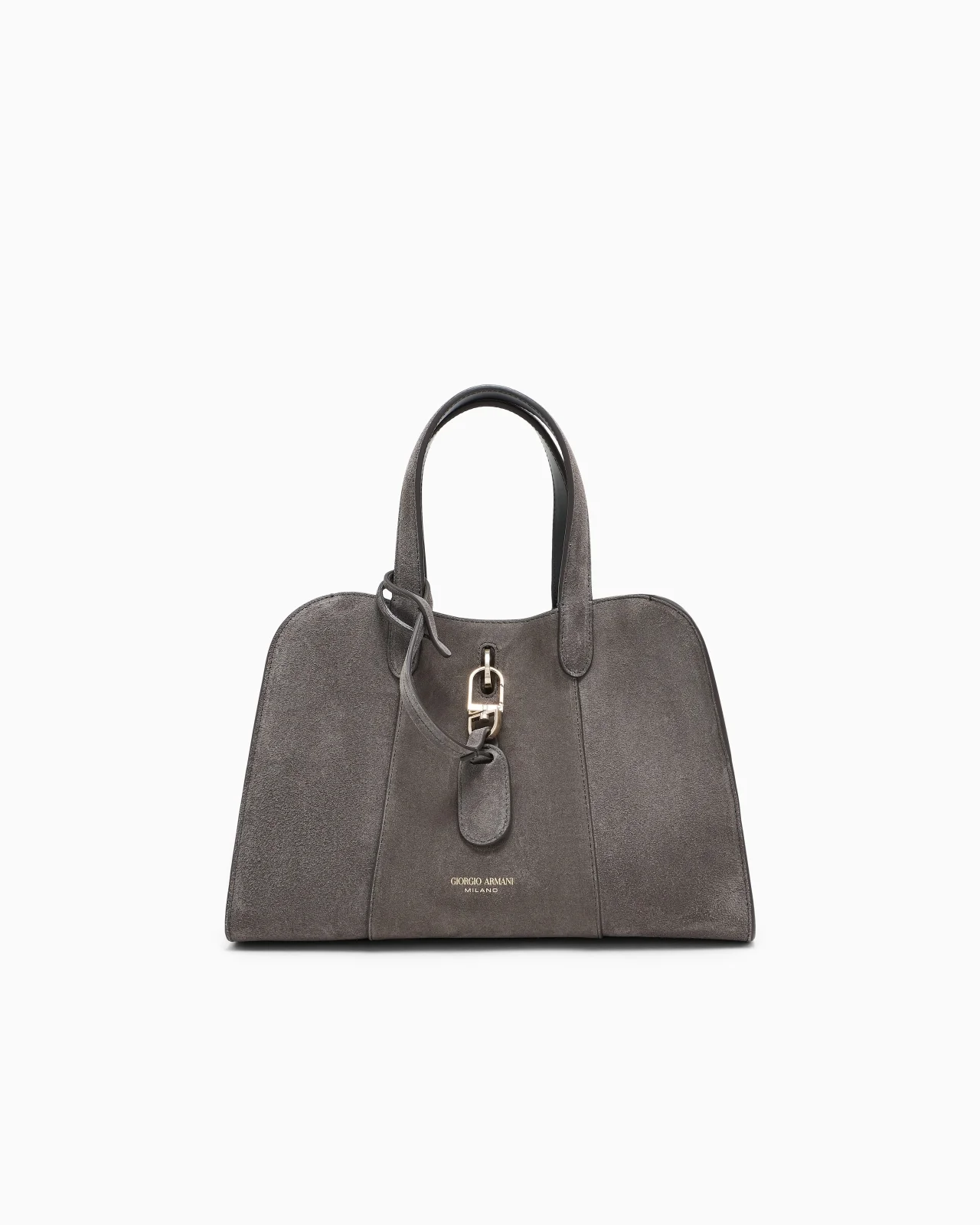 SMALL SUEDE TOTE BAG - 1