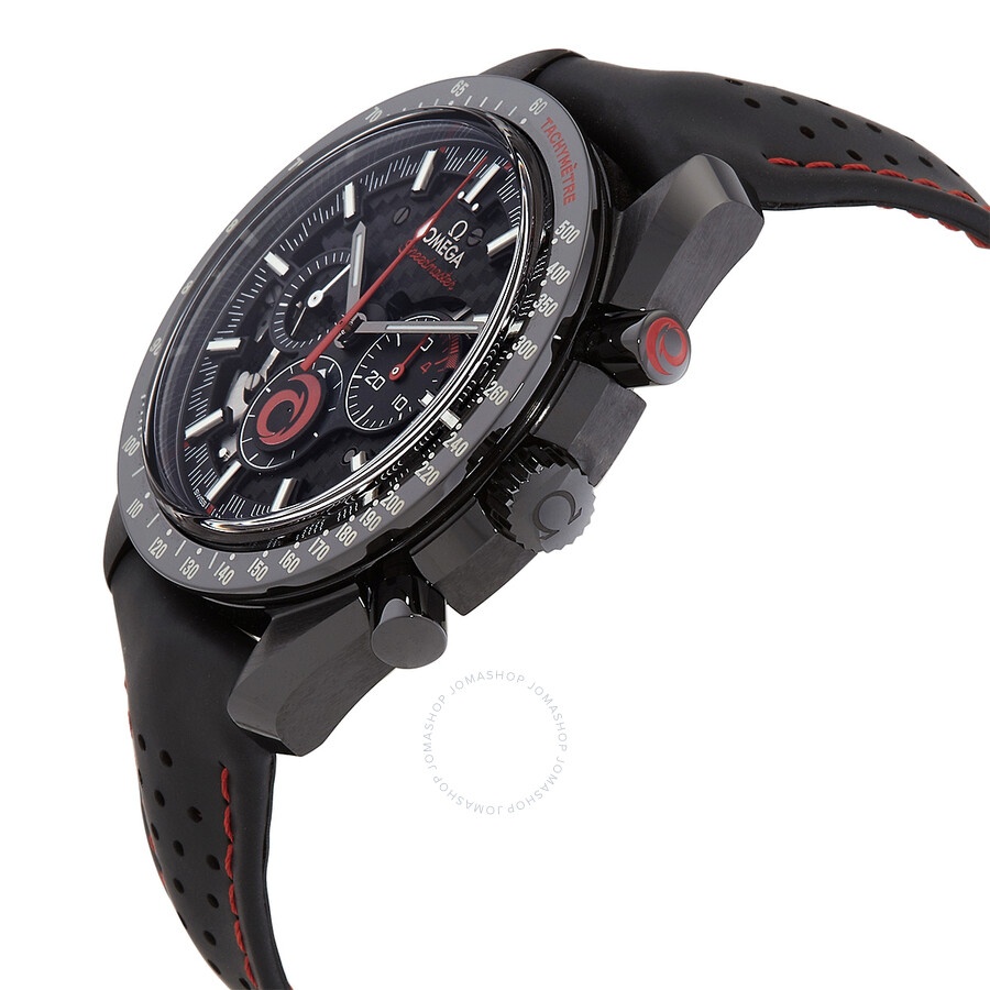 Omega Speedmaster Dark Side of The Moon Team Alinghi Chronograph Automatic Chronometer Black Dial Me - 2
