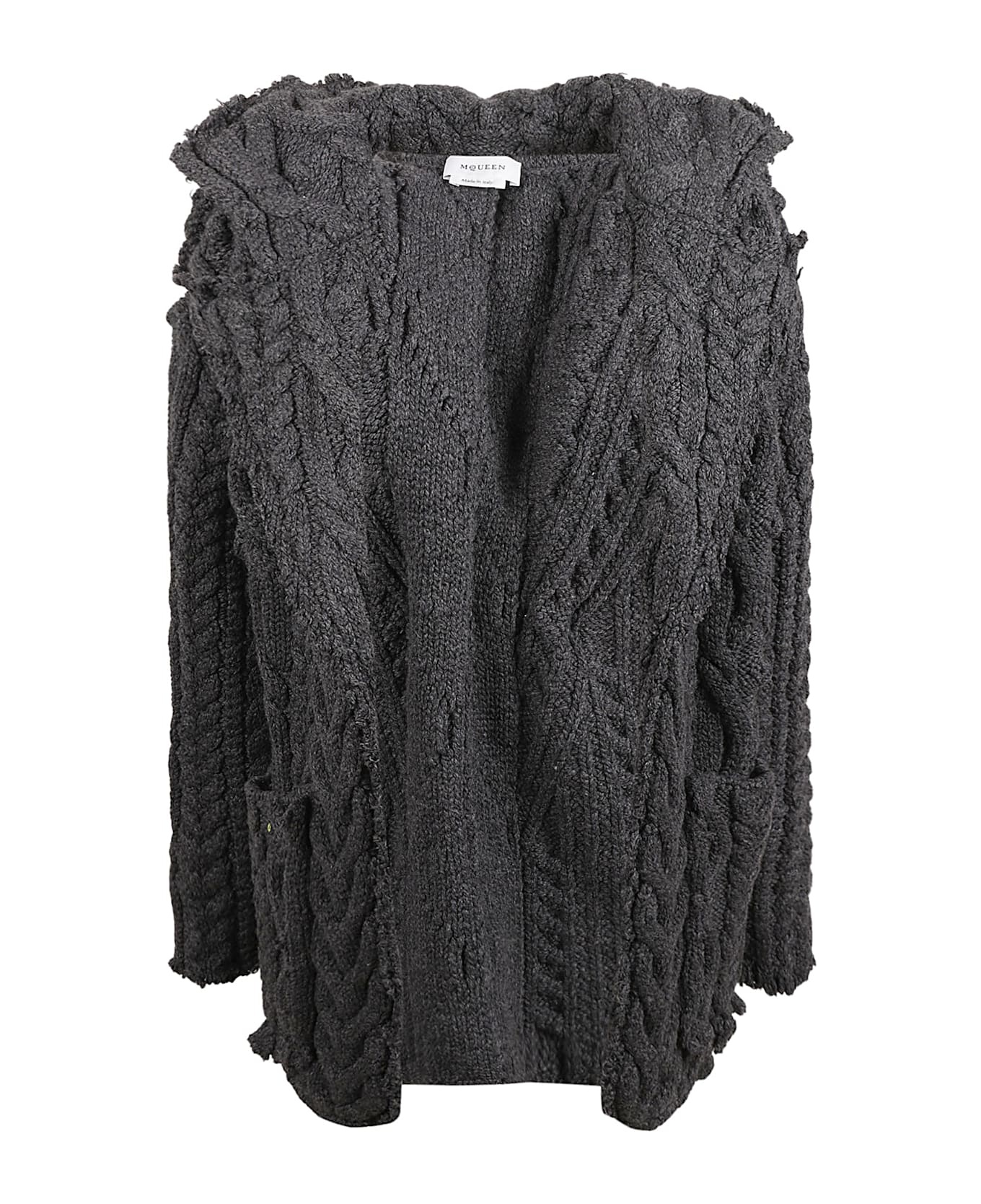 Braid Knit Cardigan - 1