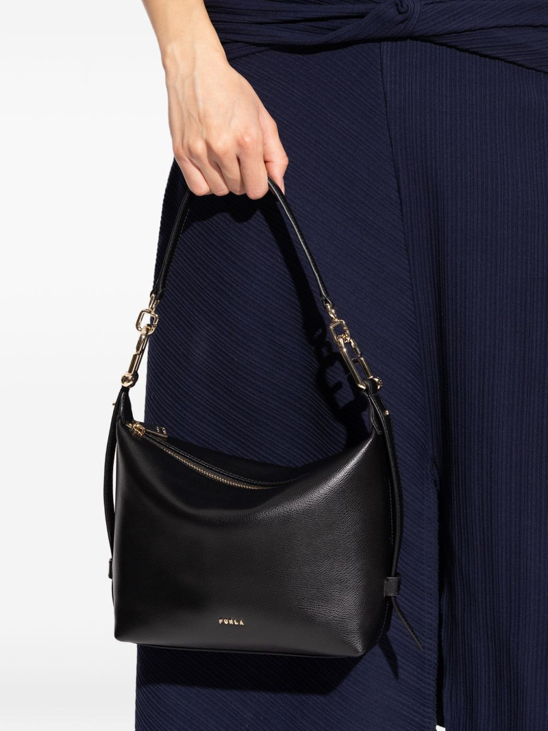 FURLA small Tonie chain-detail leather tote bag outlook