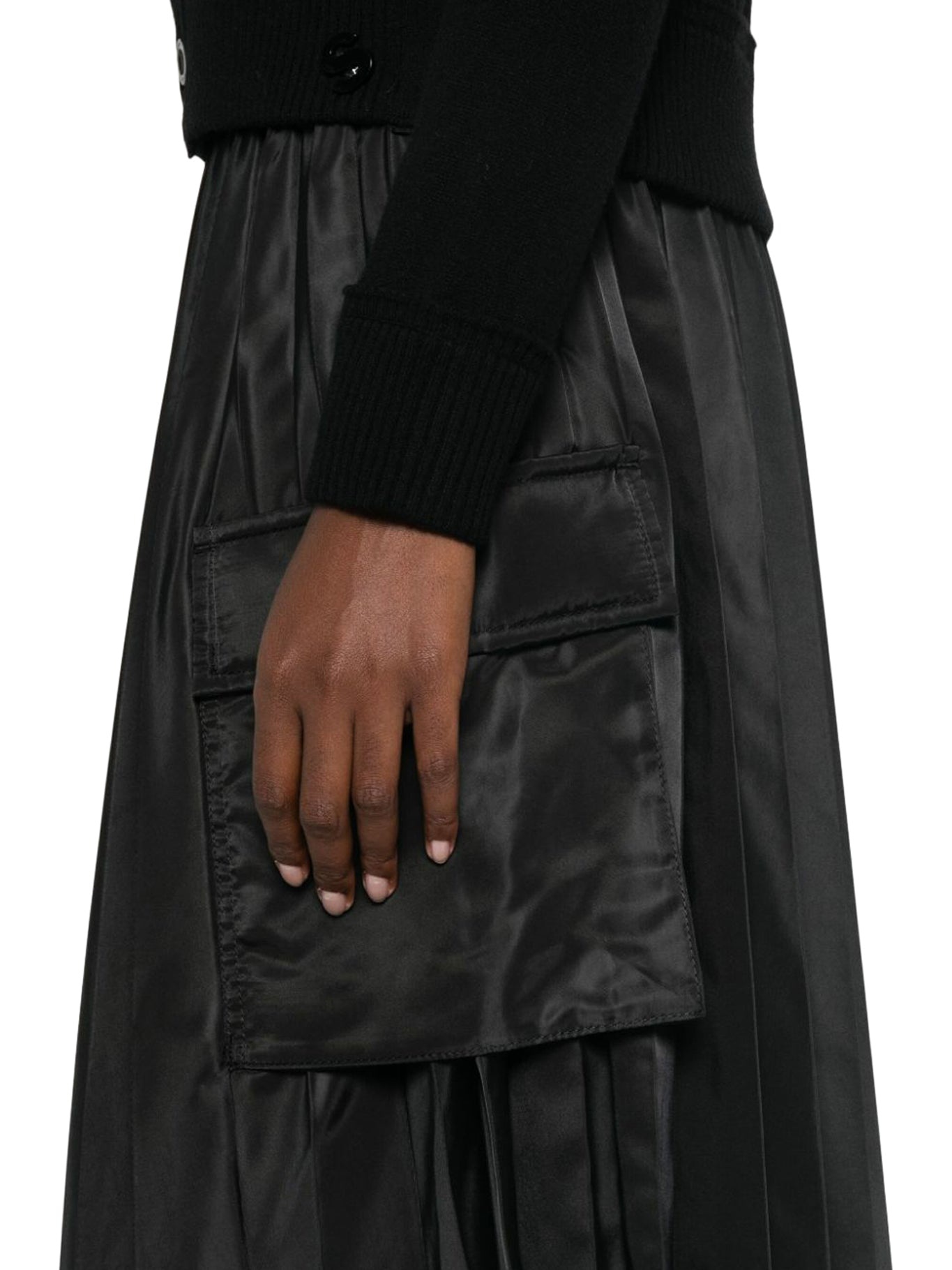 NYLON TWILL SKIRT - 5