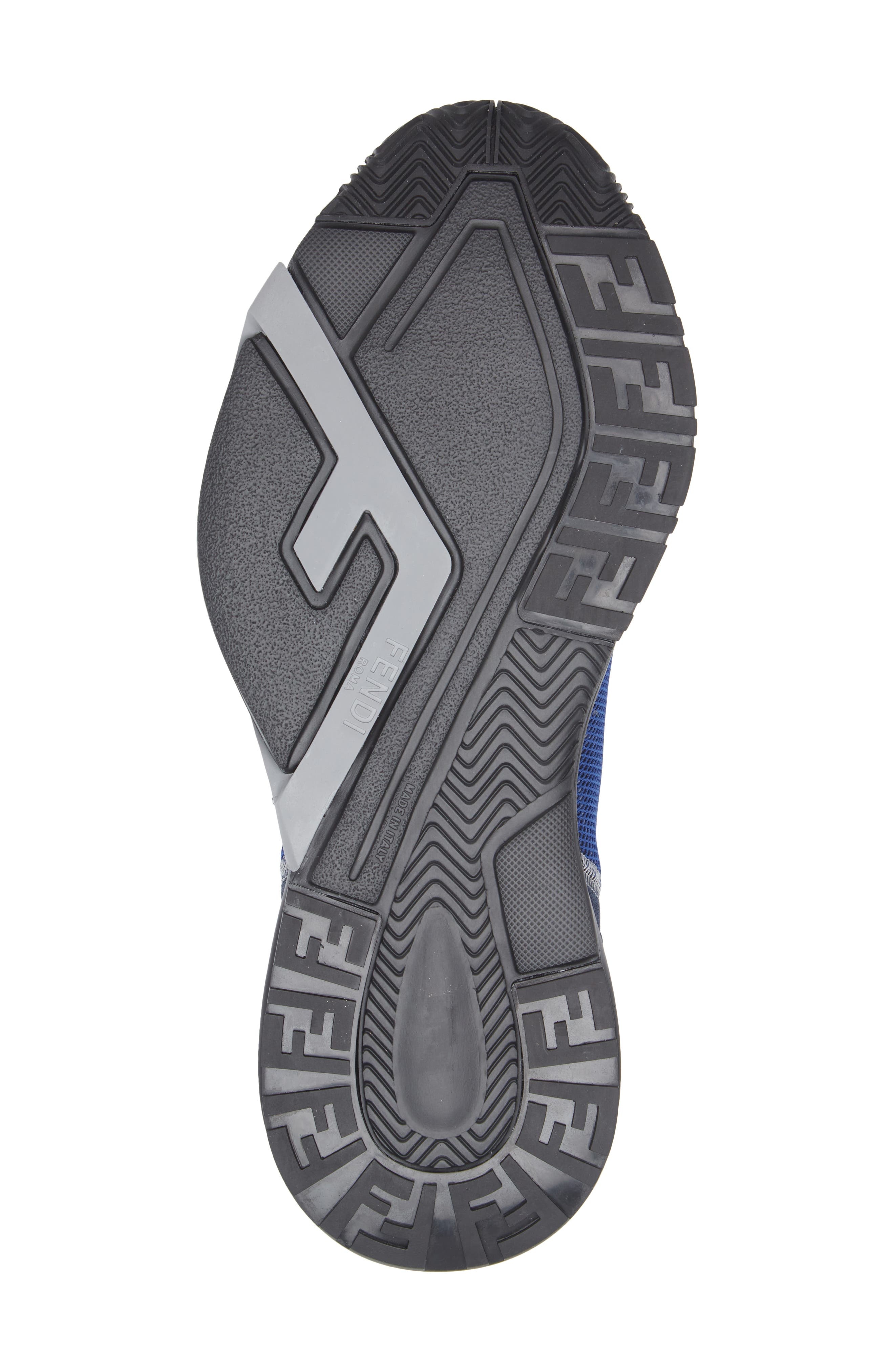 Fendi Flow Low Top Sneaker in Grig Abiss/Navy at Nordstrom - 6