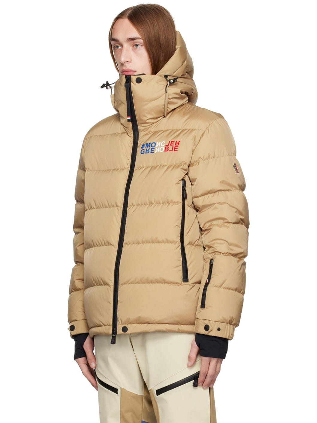 Beige Isorno Down Jacket - 4