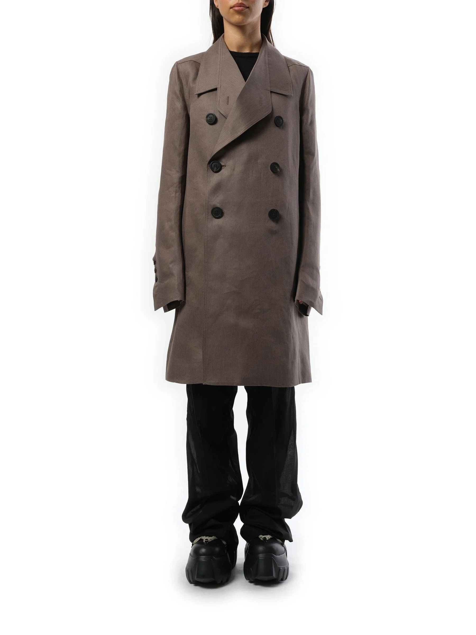 Officer Coat in Dust - 1