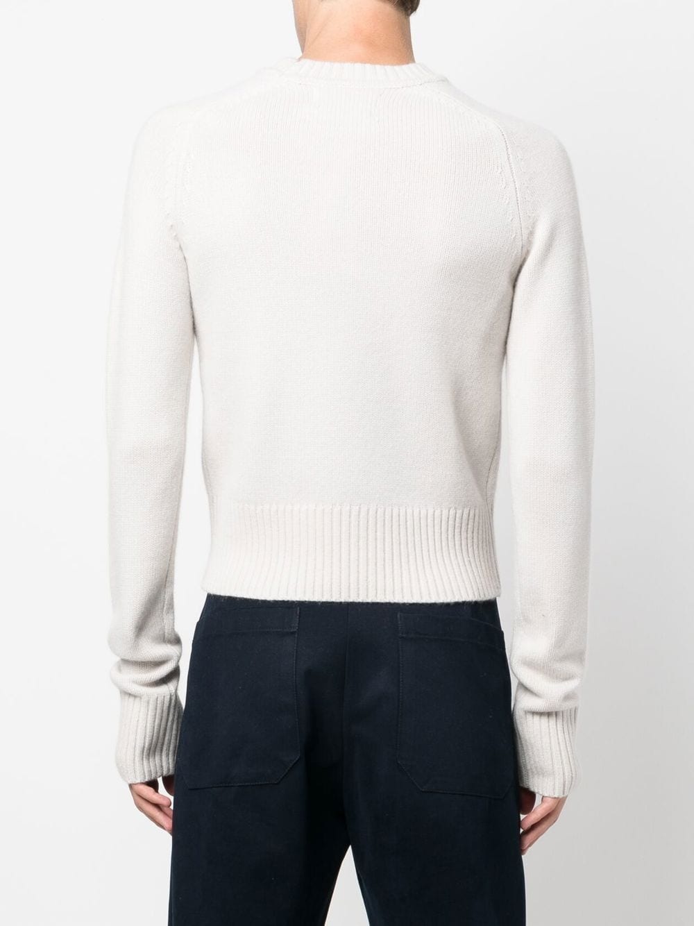 crew-neck cashmere jumper - 5