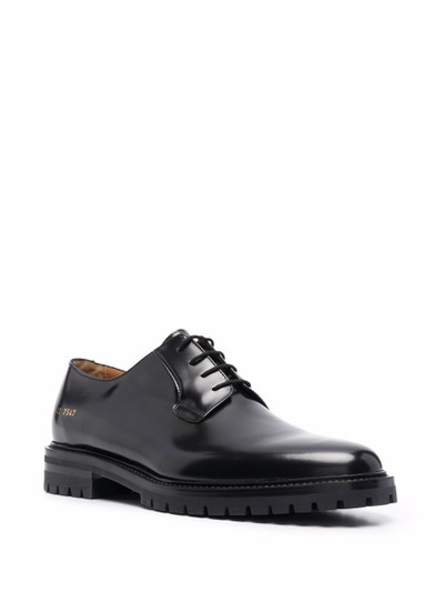 Common Projects polished lace-up shoes outlook