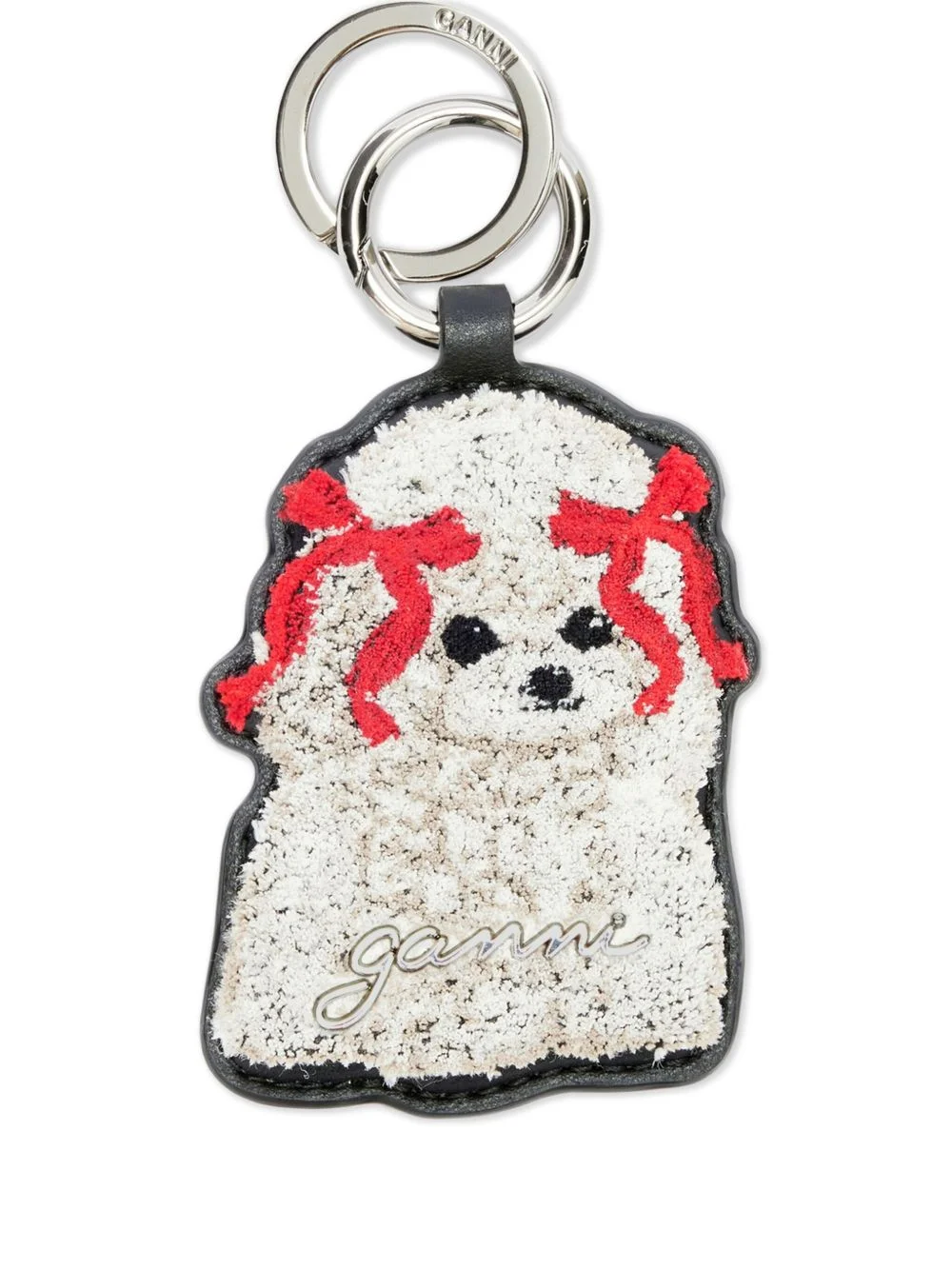 dog bow keyring - 1