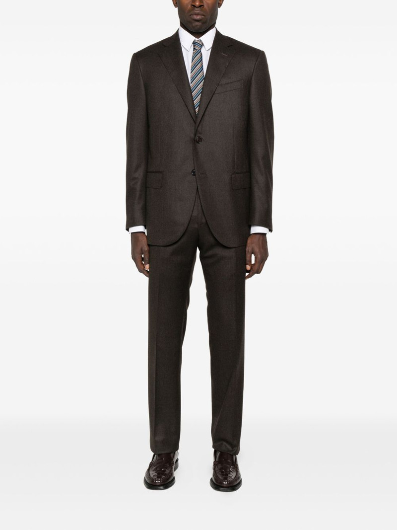 CORNELIANI two-button wool suit outlook