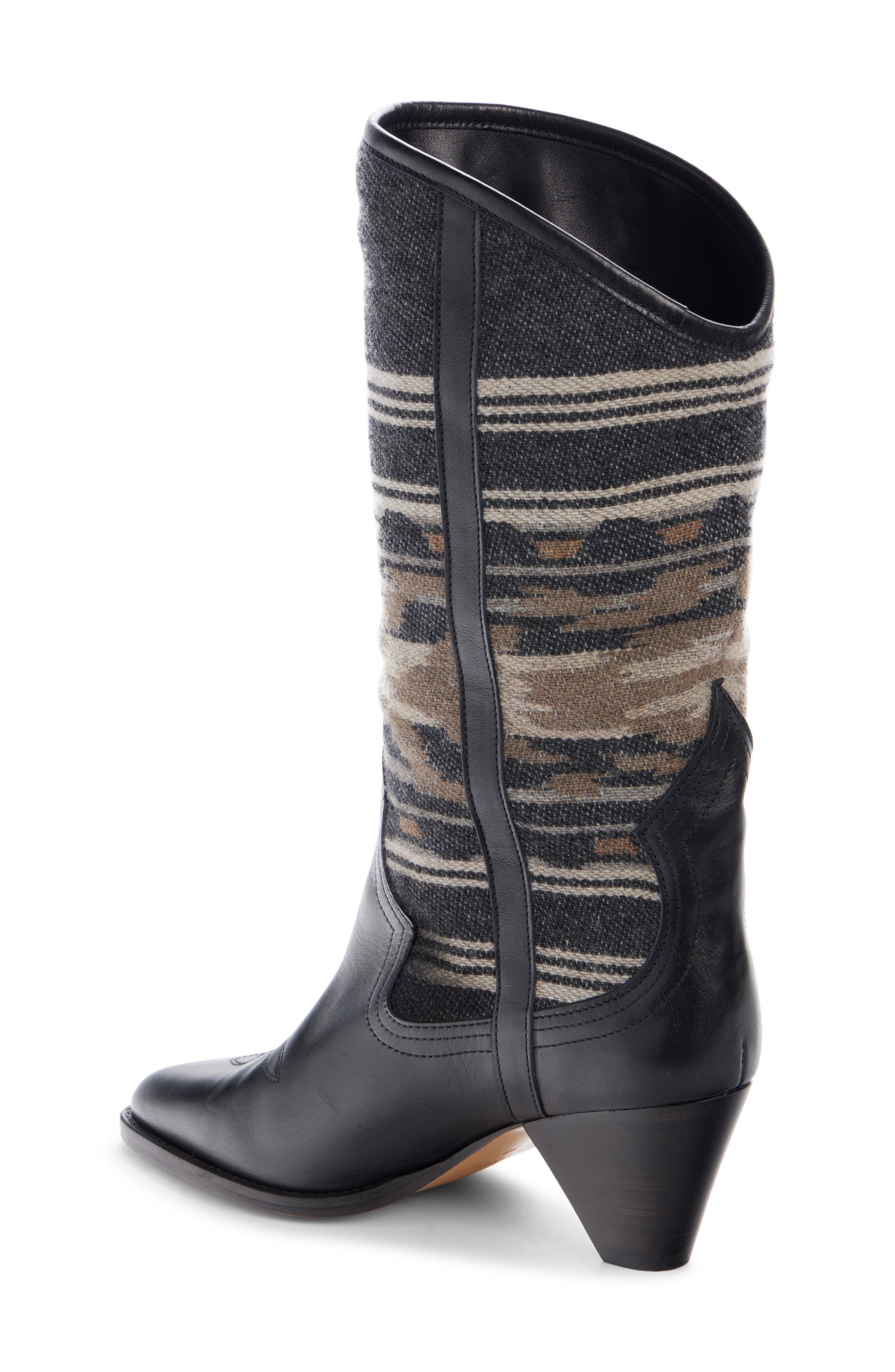 Isabel Marant Lijita Western Boot in Faded Black at Nordstrom - 2
