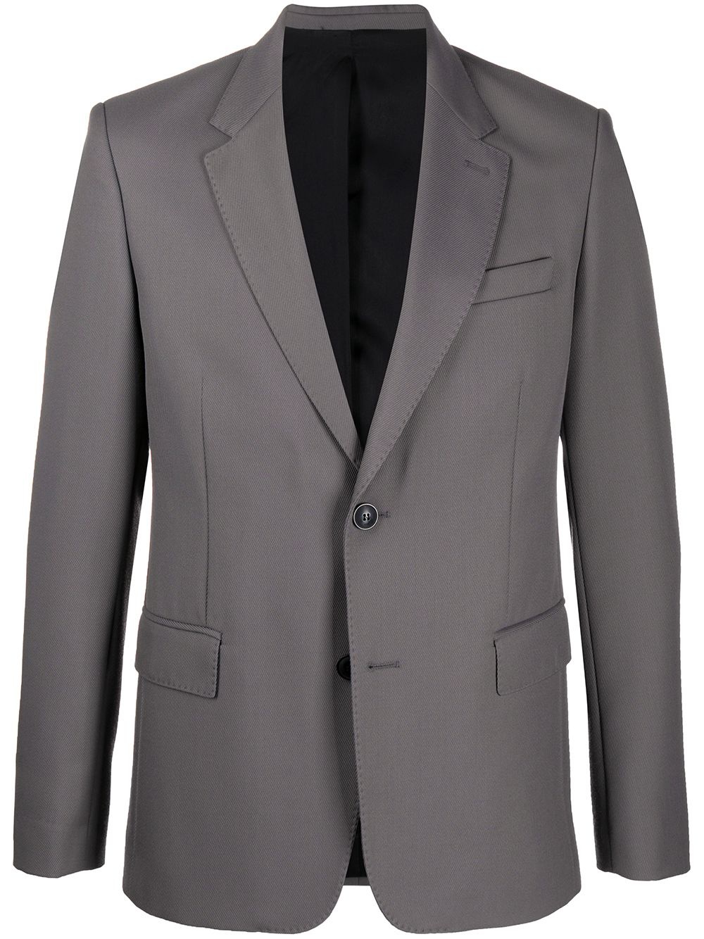 single breasted suit jacket - 1