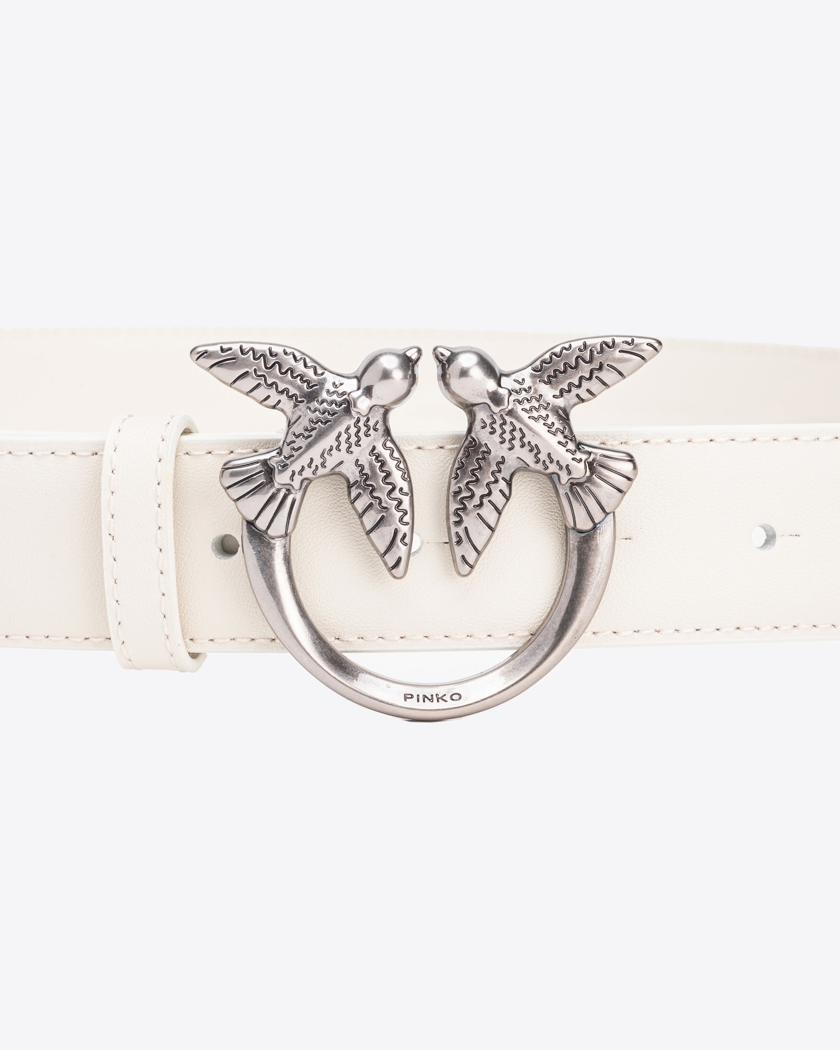 LOVE BIRDS HIGH LEATHER BELT 4CM - 2