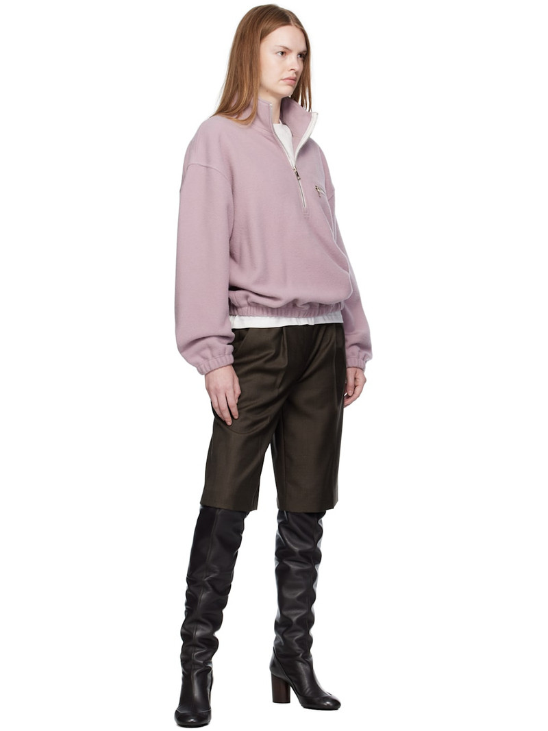 RIER Purple Fleece Sweater outlook