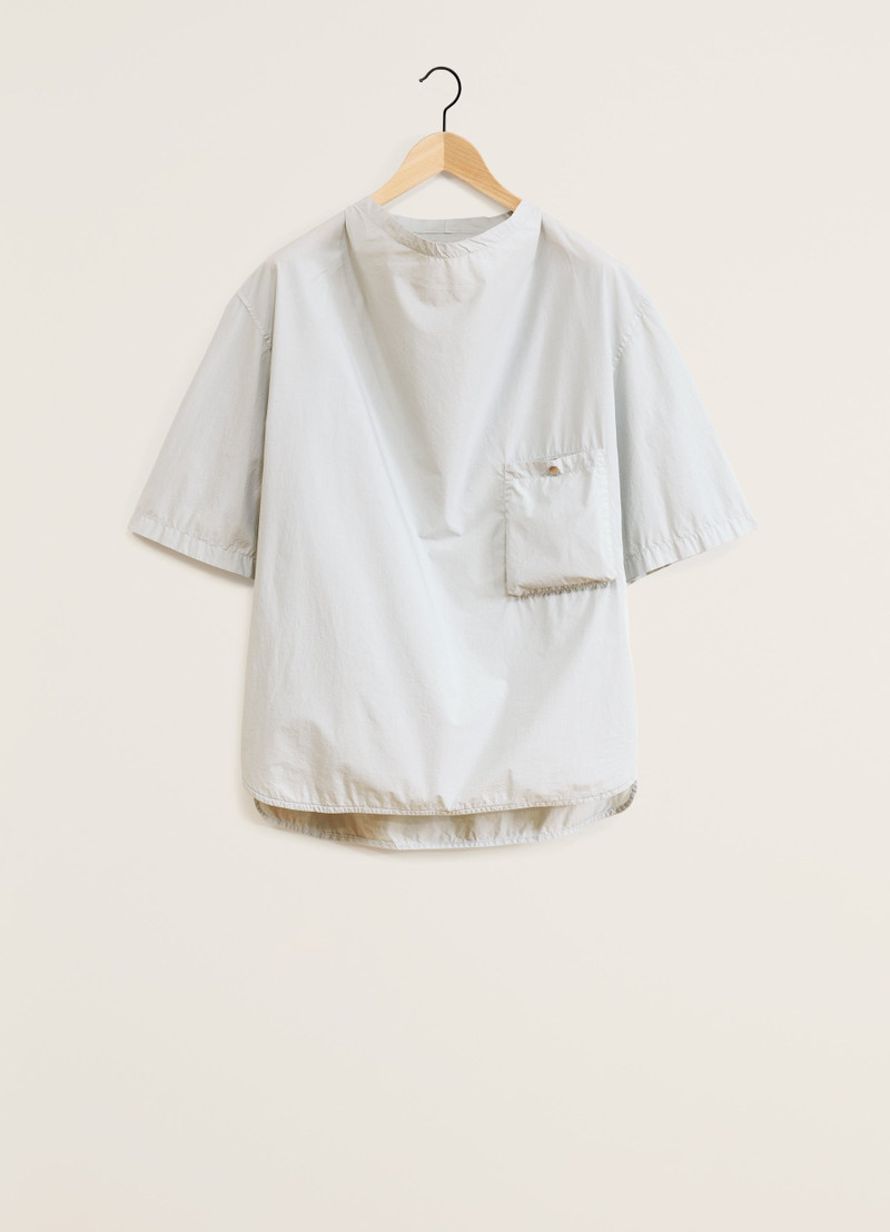 SHORT SLEEVE DRAPED SHIRT 3