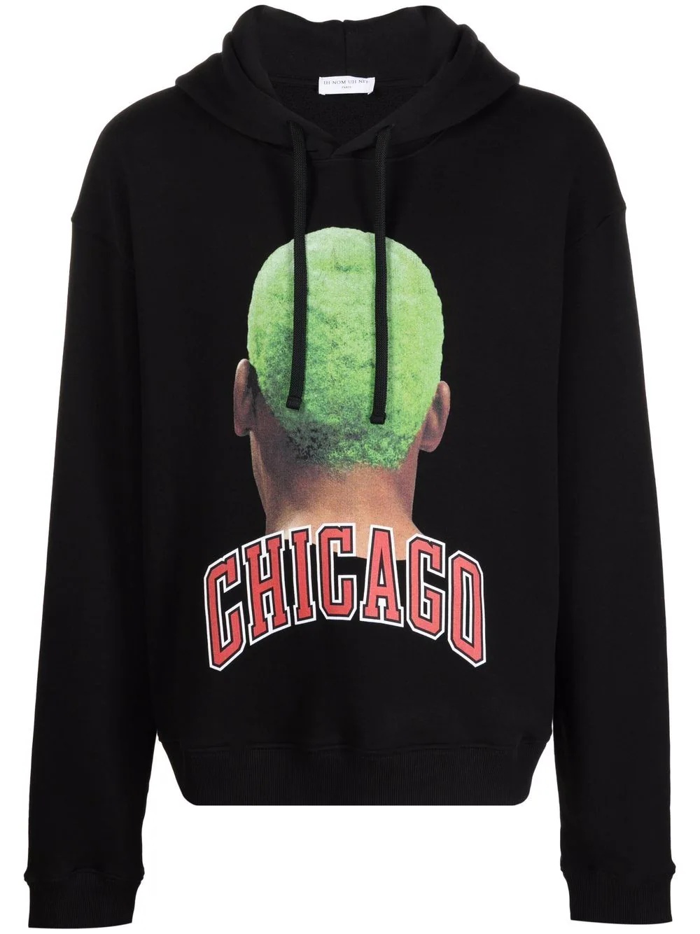 Chicago print hoodie - 1