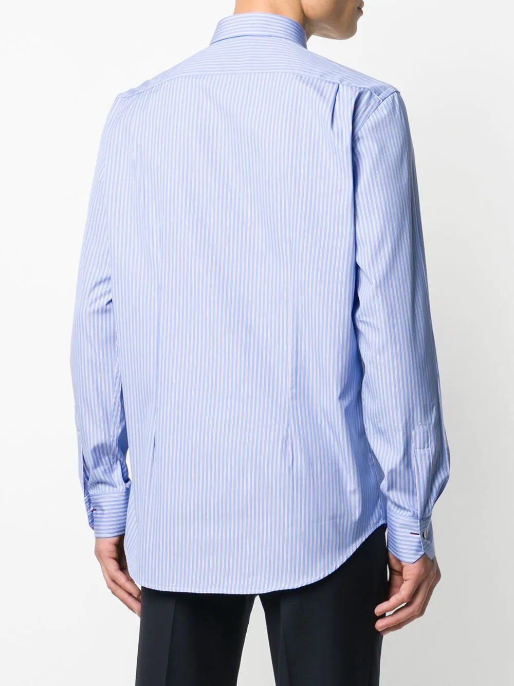 long sleeve striped shirt - 4