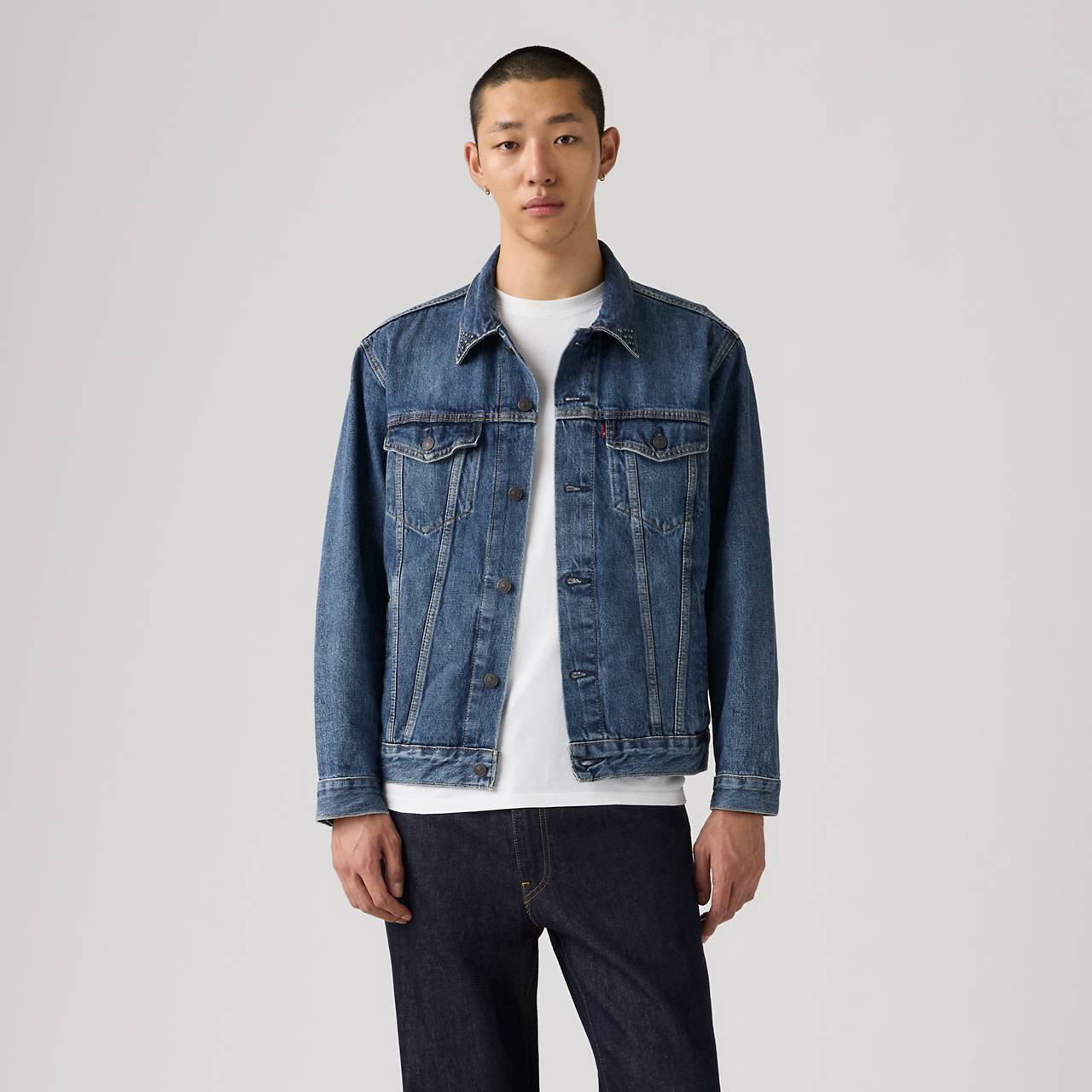 RELAXED FIT TRUCKER JACKET - 3